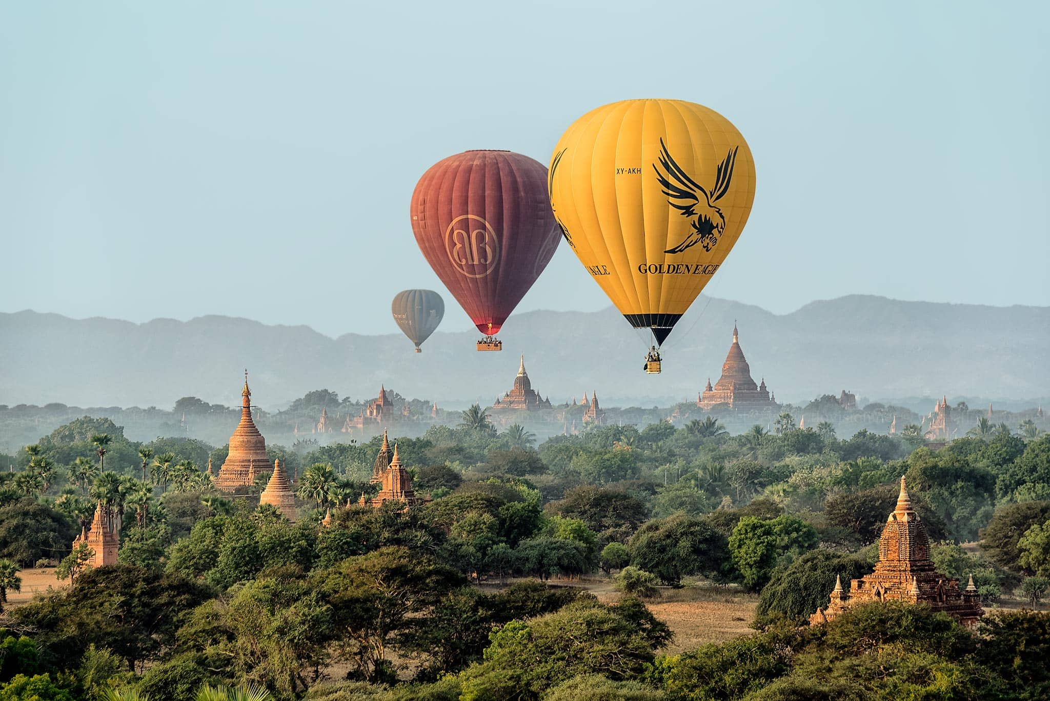 Bagan balloons 