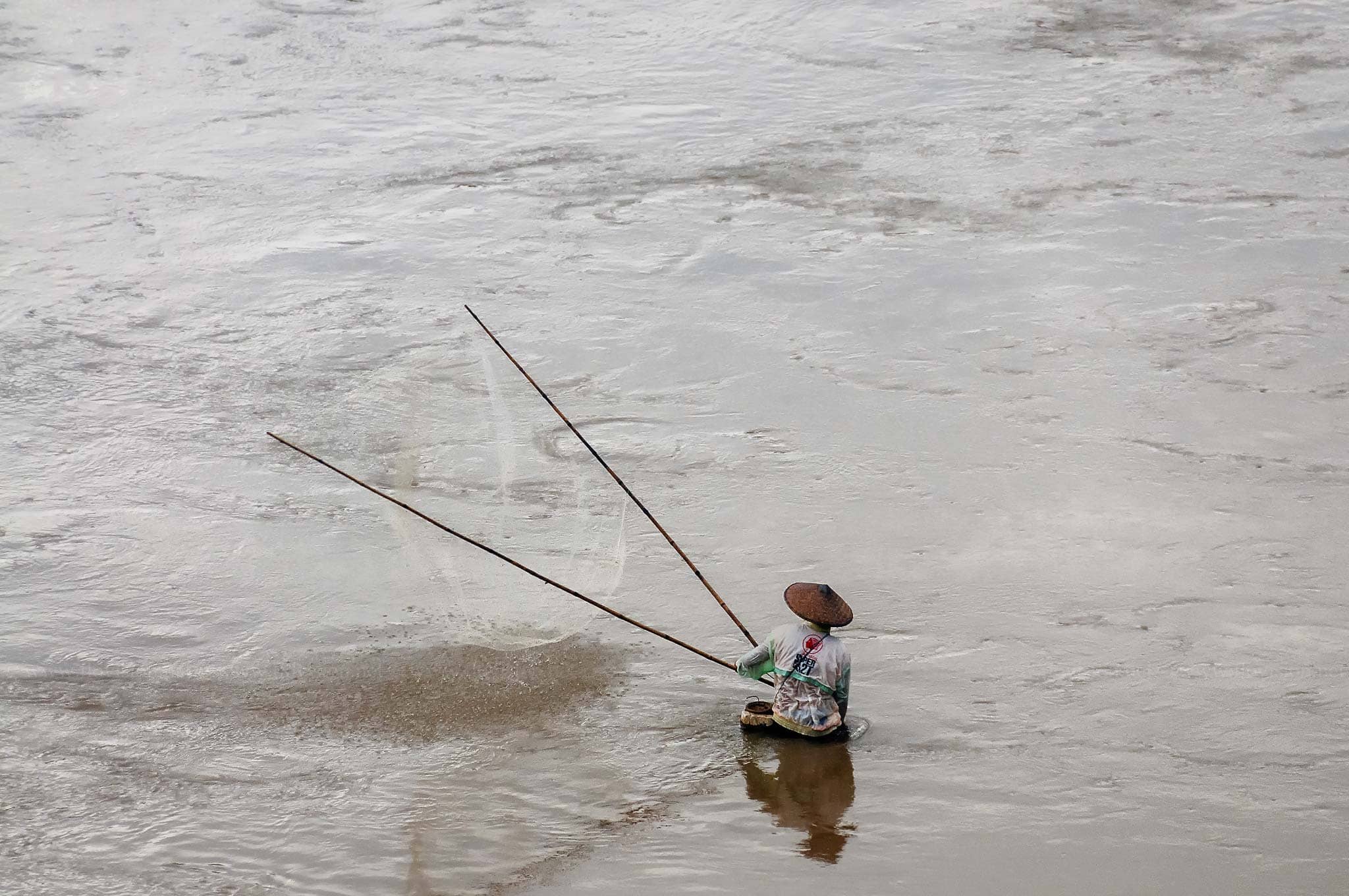 Fisherman, Luang Prabang, Laos 2009