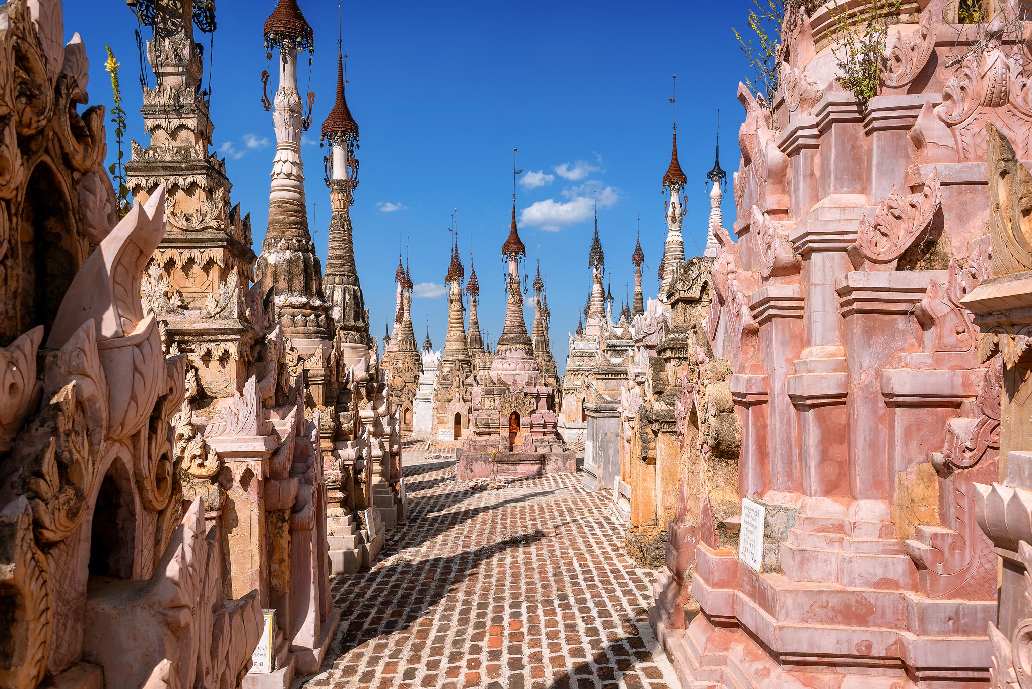 Kakku pagodas, Myanmar