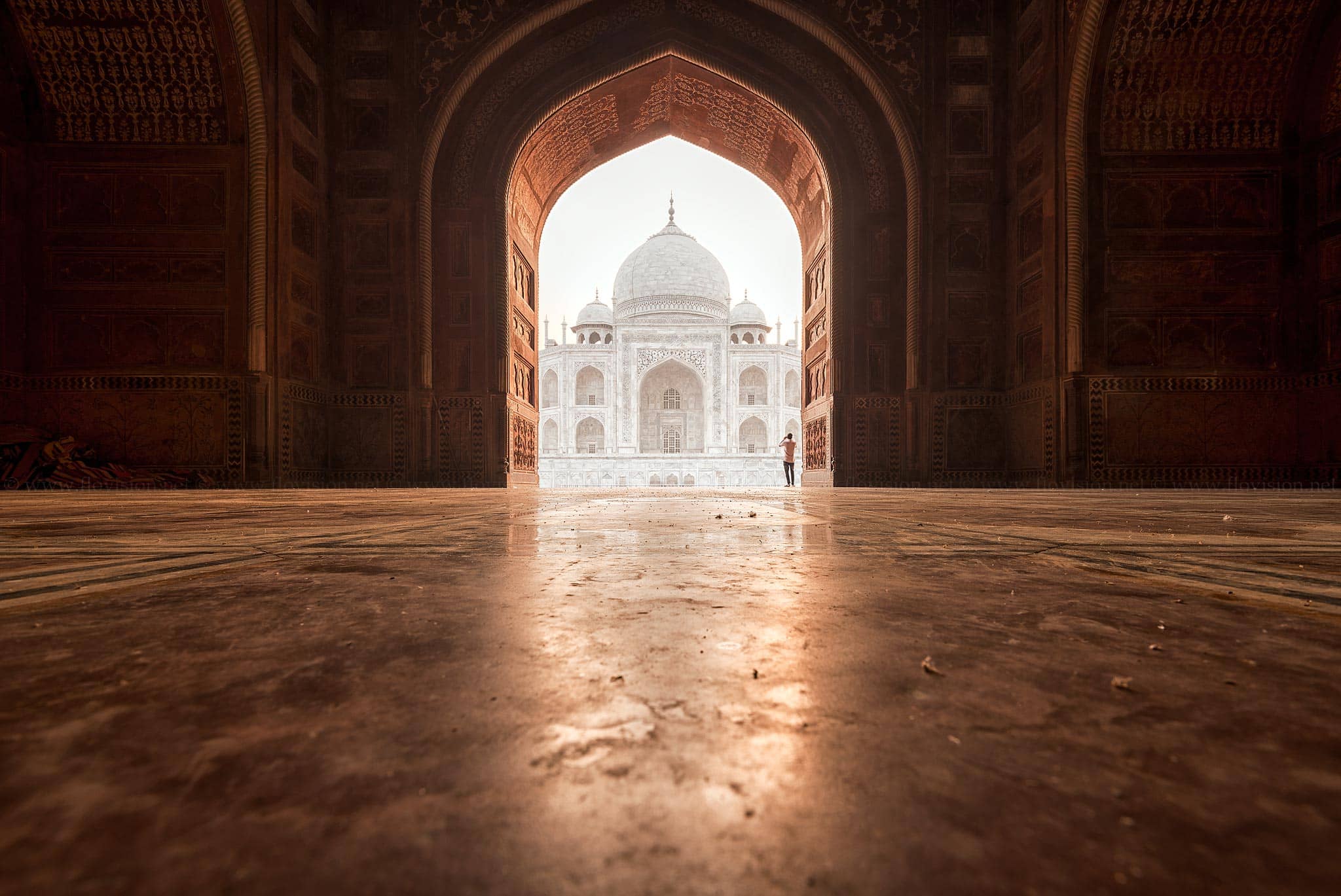 Taj Mahal sunrise